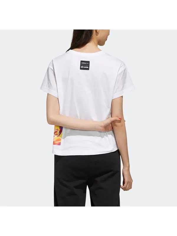 Футболка neo x king of glory футболка белая Adidas — изображение 4 из 4, белый