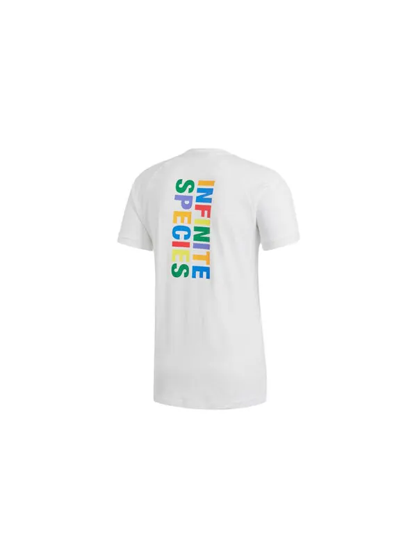 Футболка Adidas Pharrell Williams Tee 'White' — изображение 2 из 4, белый