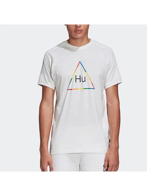Футболка Adidas Pharrell Williams Tee 'White' — изображение 3 из 4, белый