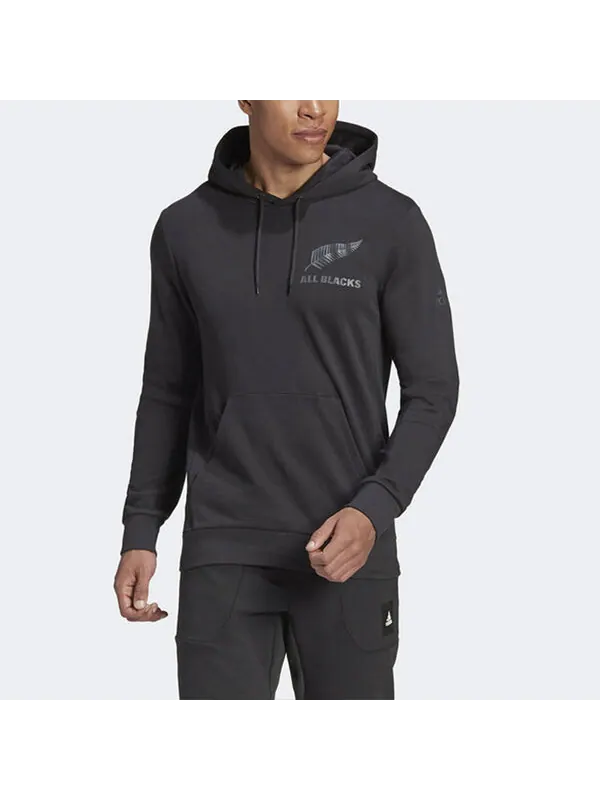 Толстовка adidas Ab Supp Hoody Rugby Sports Black — изображение 4 из 4, черный