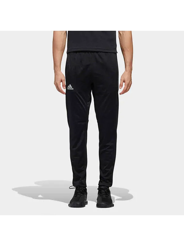 Спортивные штаны adidas 3S KNIT PNT Athleisure Casual Sports Long Pants Black — изображение 3 из 4, черный