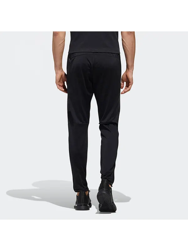Спортивные штаны adidas 3S KNIT PNT Athleisure Casual Sports Long Pants Black — изображение 4 из 4, черный