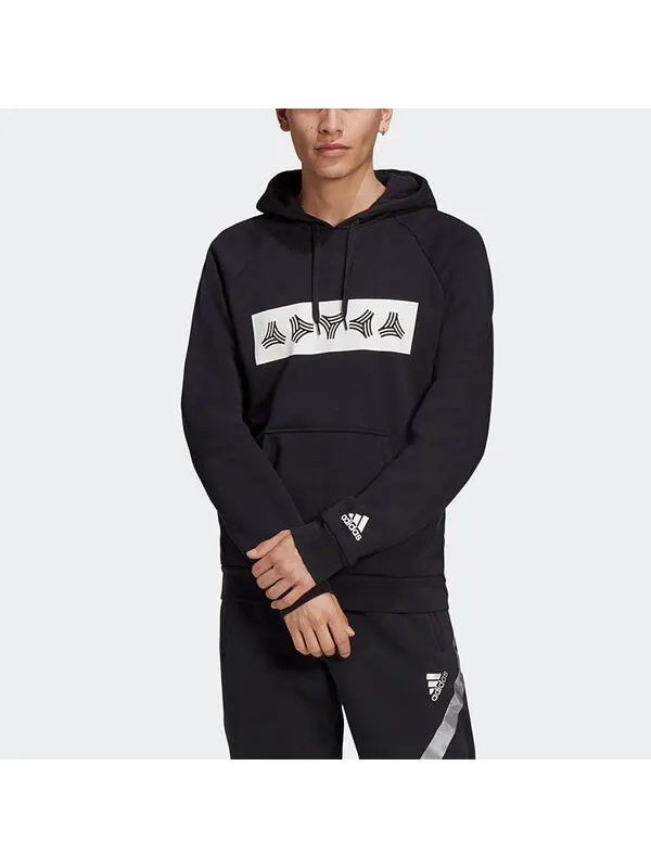 Толстовка tan sw hoody soccer/football sports training pullover black Adidas — изображение 4 из 4, черный