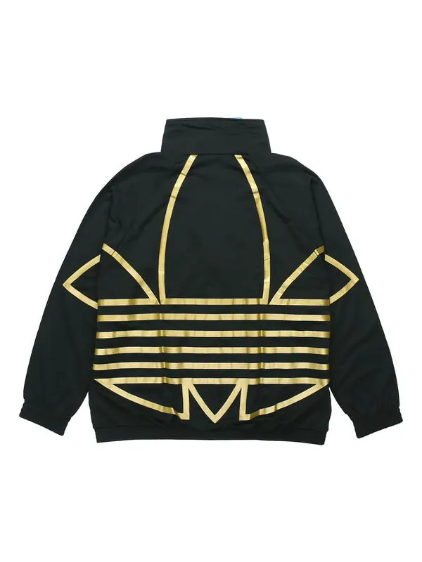 Куртка металлик спортивная куртка Adidas — изображение 1 из 4, черный