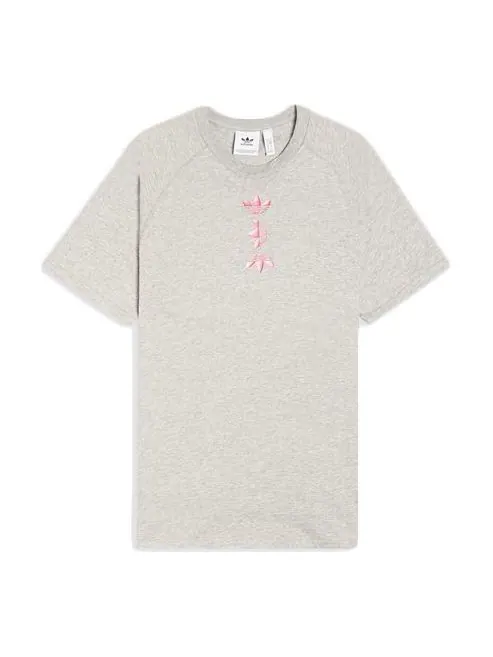 Футболка men's originals zeno tee logo short sleeve gray t-shirt Adidas — изображение 1 из 4, серый