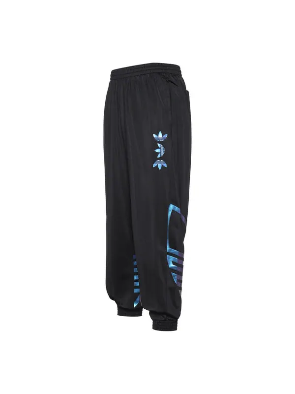 Спортивные штаны adidas originals Zeno Track Pants Logo Printing Sports Pants Black — изображение 1 из 4, черный
