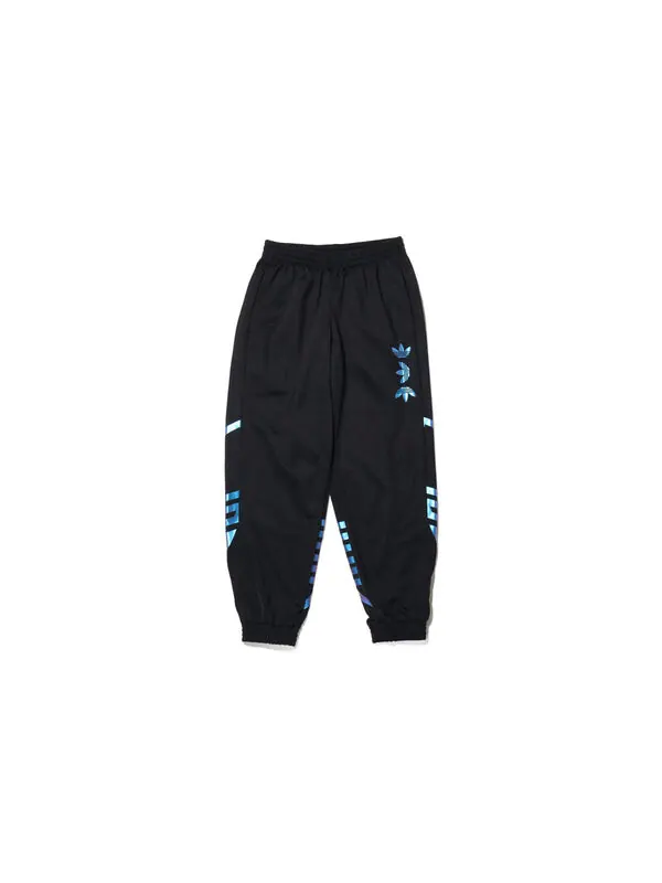 Спортивные штаны adidas originals Zeno Track Pants Logo Printing Sports Pants Black — изображение 2 из 4, черный