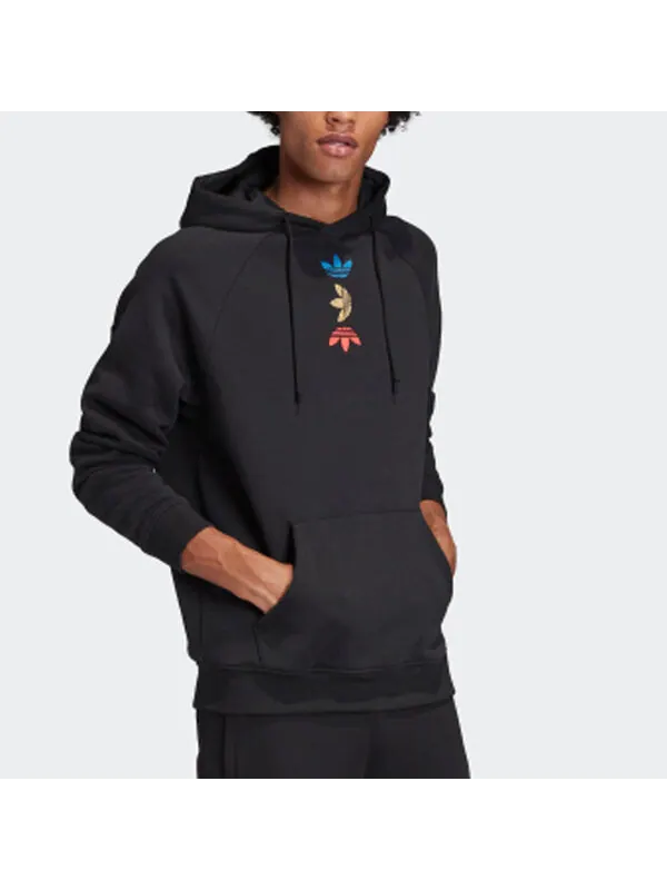 Толстовка Adidas Adicolor Hoodie '' — изображение 3 из 4, черный
