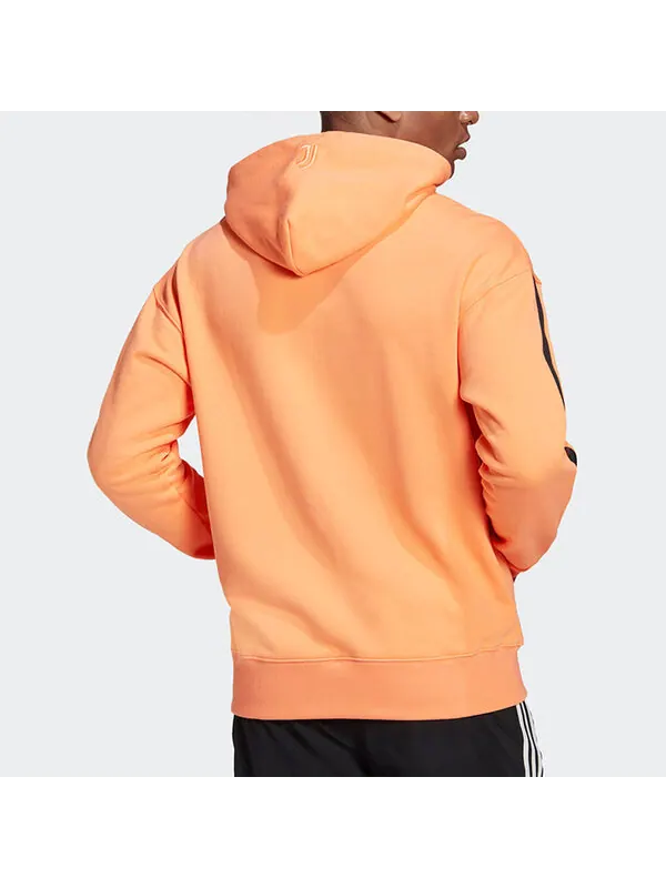 Толстовка adidas JUVE SSP Juventus Soccer/Football Sports Pullover Orange Yellow — изображение 4 из 4, желтый