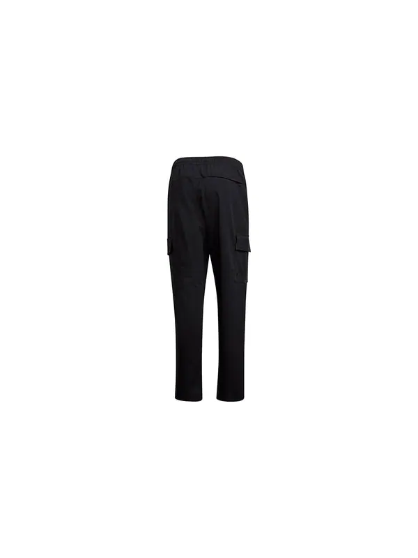 Брюки 70 twill cargo sports stylish woven long pants black Adidas — изображение 2 из 4, черный