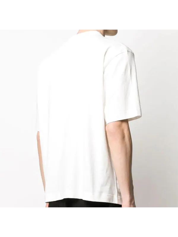Футболка men's y-3 ss20 photo printing round neck short sleeve white Adidas — изображение 3 из 4, белый