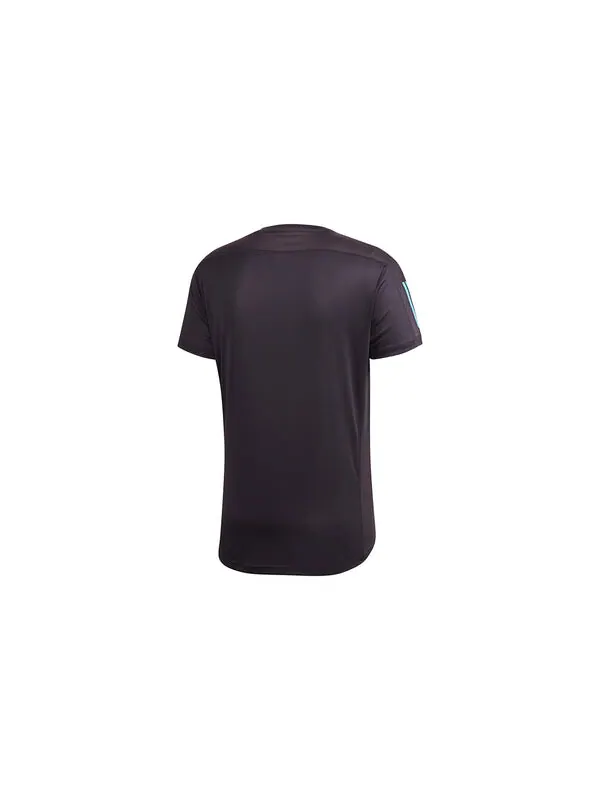 Футболка adidas OWN The Run Tee Running Sports Short Sleeve Black — изображение 2 из 4, черный