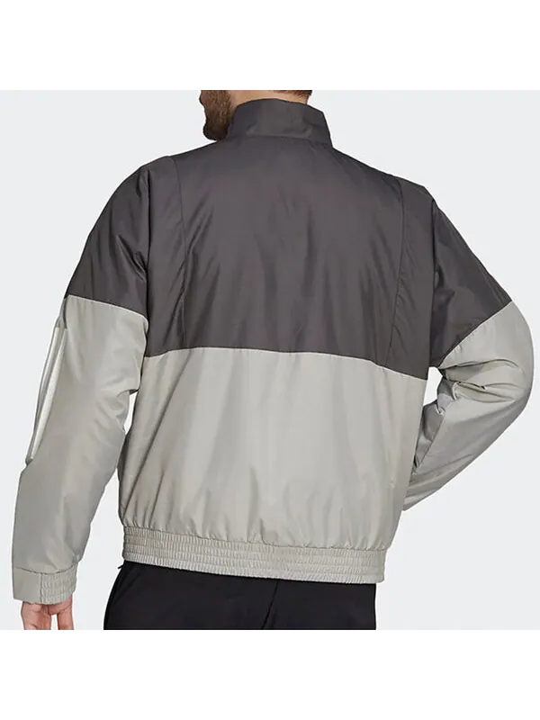 Куртка adidas Bts Light Jack Windbreak Jacket Men's Grey — изображение 4 из 4, серый