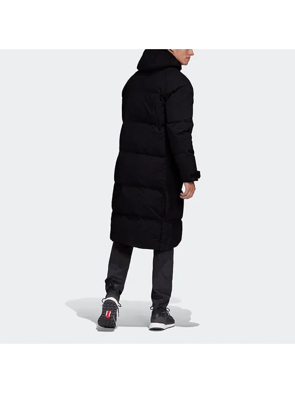 Пуховик Adidas Puffer Down Winter Coat — изображение 4 из 4, черный