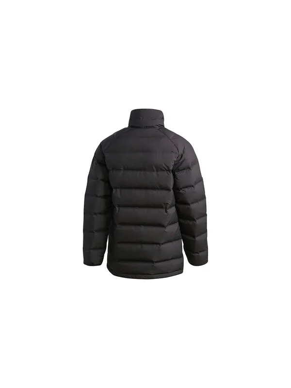 Пуховик adidas Helionic Stand Collar Stay Warm Casual Sports Down Jacket Black — изображение 2 из 4, черный