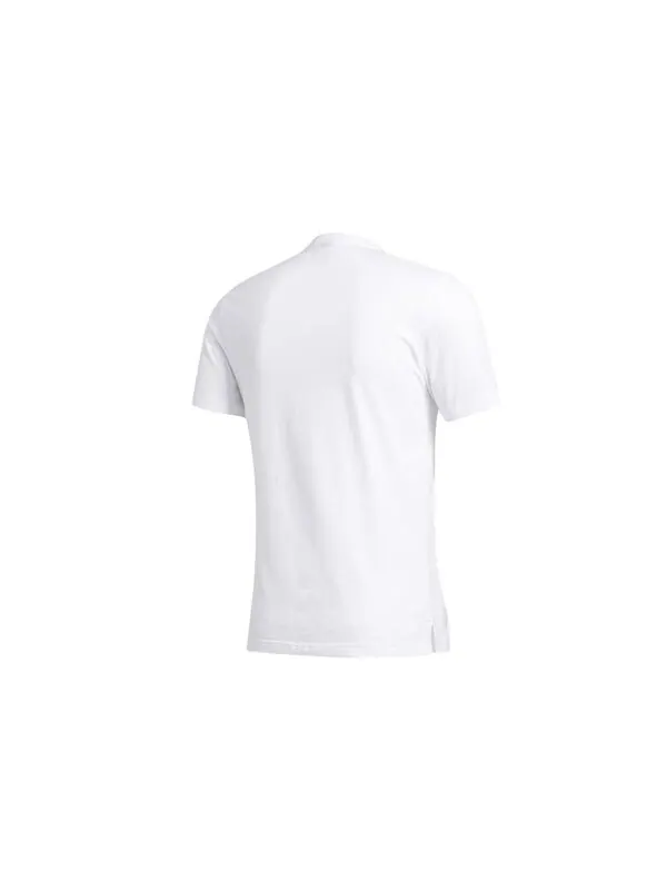 Футболка printed crew neck short sleeve men's white Adidas — изображение 2 из 4, белый