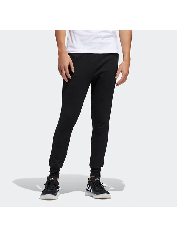 Спортивные штаны adidas M WJ PNT FT Stylish Casual Sports Pants Black — изображение 3 из 4, черный