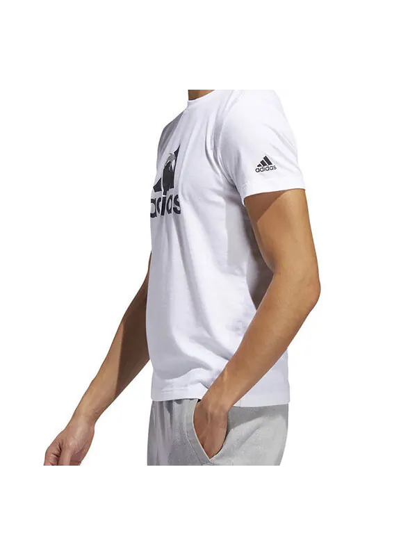 Футболка m gfx t bol inf камуфляж спортивные с коротким рукавом Adidas — изображение 4 из 4, белый