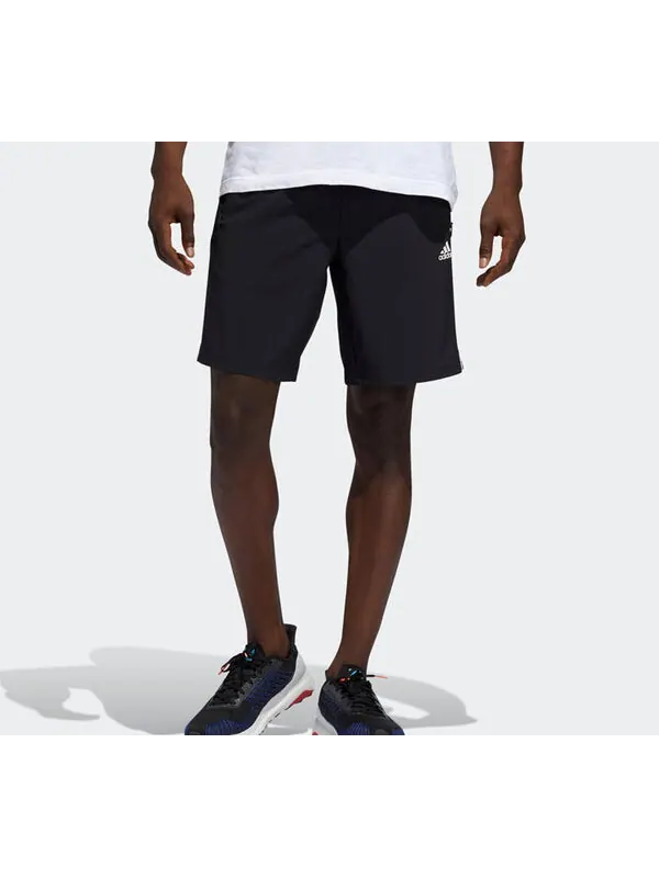 Шорты short library shorts for men black Adidas — изображение 3 из 4, черный