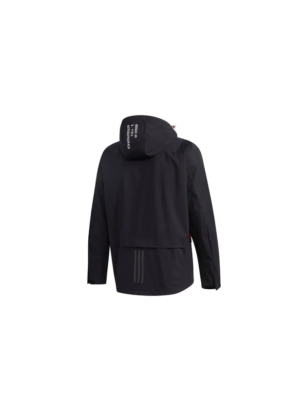 Куртка adidas Sports Training Hooded Jacket Black — изображение 2 из 4, черный
