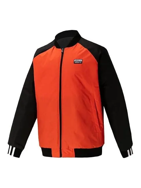 Куртка adidas originals Revsbl Bomber reversible Casual Sports Jacket 'Black' — изображение 1 из 4, черный