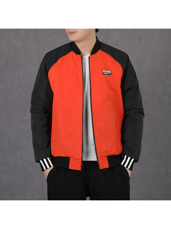 Куртка adidas originals Revsbl Bomber reversible Casual Sports Jacket 'Black' — изображение 3 из 4, черный