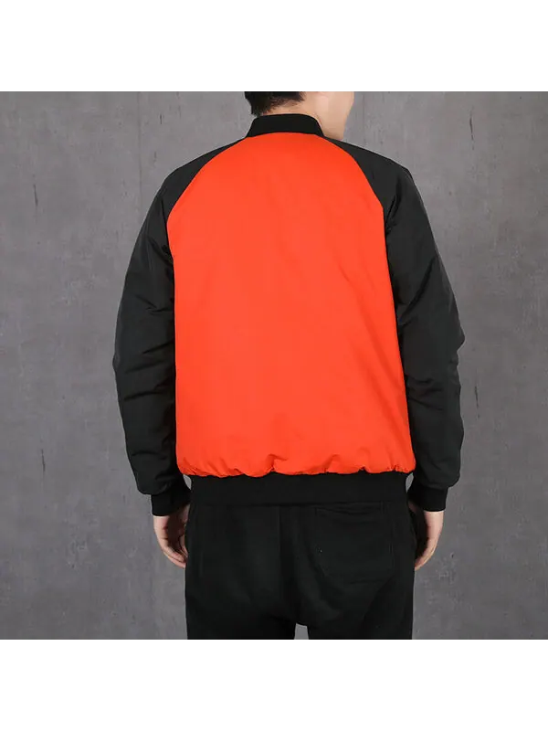 Куртка adidas originals Revsbl Bomber reversible Casual Sports Jacket 'Black' — изображение 4 из 4, черный