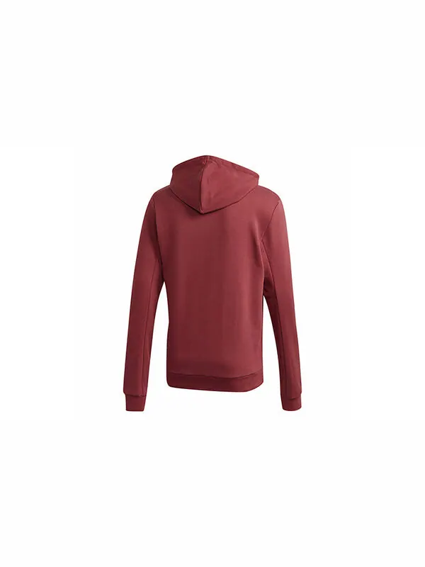 Толстовка men's hooded pullover long sleeves red Adidas — изображение 2 из 4, красный