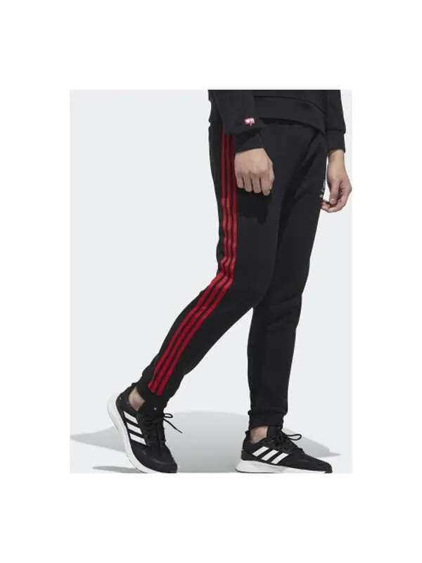 Спортивные штаны adidas neo M Vlday Tp Side Stripe Sports Pants Black — изображение 1 из 4, черный
