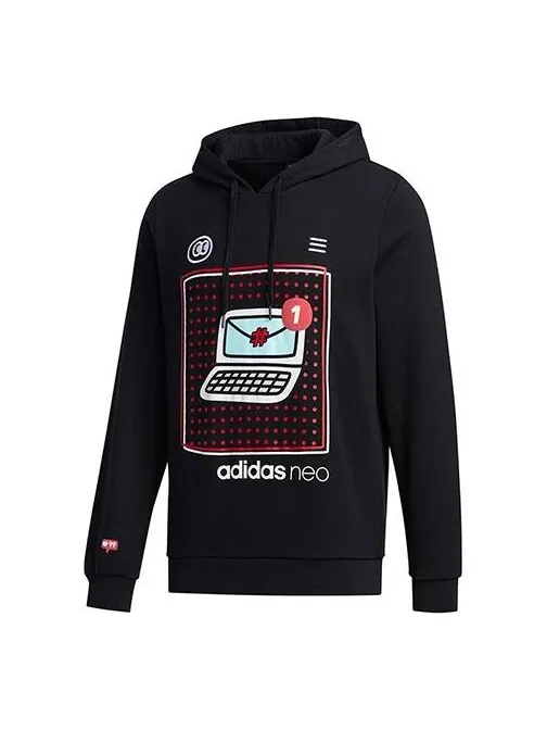 Толстовка Men's adidas neo VLDAY HDY Sports Black — изображение 1 из 4, черный