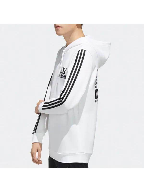 Толстовка adidas neo Sports Pullover hooded Long Sleeves White — изображение 4 из 4, белый