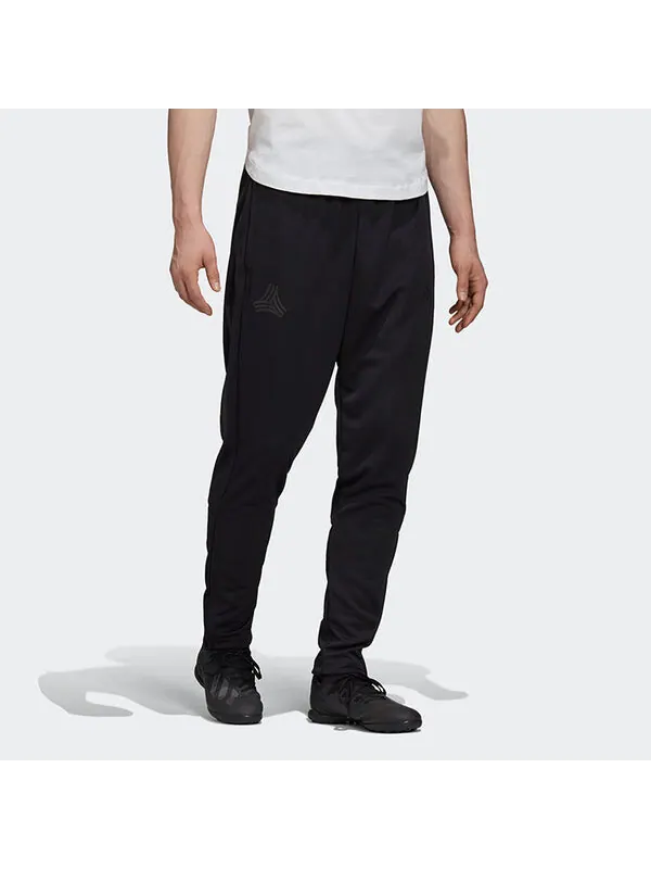 Спортивные штаны adidas Tan TR 3S Pant Soccer/Football Sports Long Pants Black — изображение 3 из 4, черный