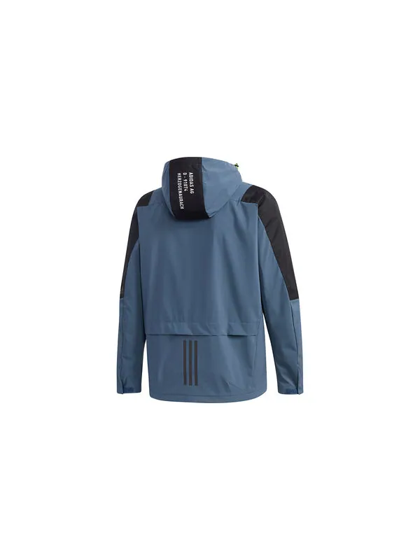 Куртка adidas TECH 2L JKT Jacket Men Blue — изображение 2 из 4, синий