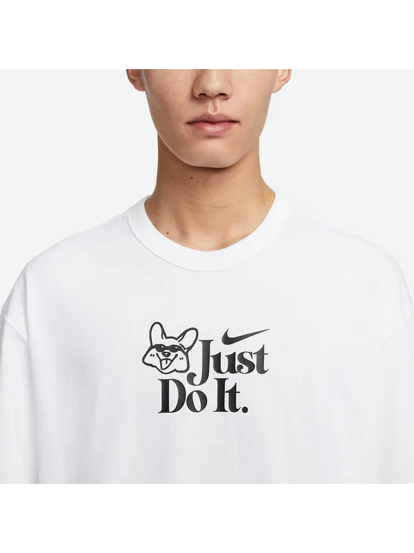 Футболка Nike Just Do It Corgi T-Shirt 'White' — изображение 2 из 4, белый/мульти
