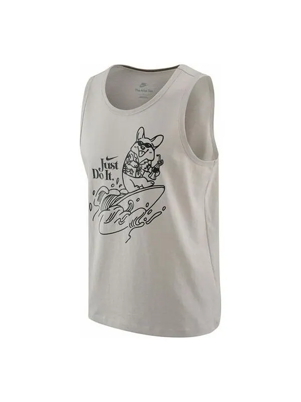 Футболка Nike Just Do It Cartoon T-Shirts 'Grey' — изображение 1 из 4, серый/мульти