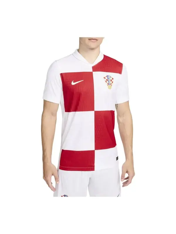 Спортивная футболка croatia 24/25 match home authentic soccer jersey 'white red' Nike — изображение 1 из 2, белый/красный
