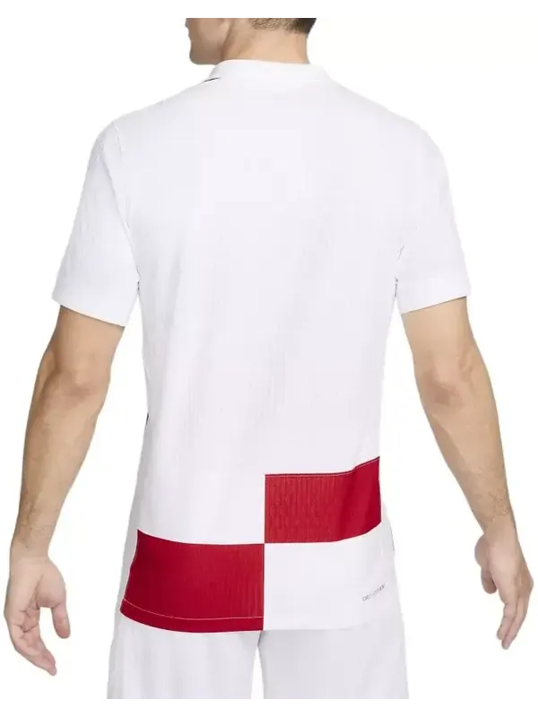 Спортивная футболка croatia 24/25 match home authentic soccer jersey 'white red' Nike — изображение 2 из 2, белый/красный