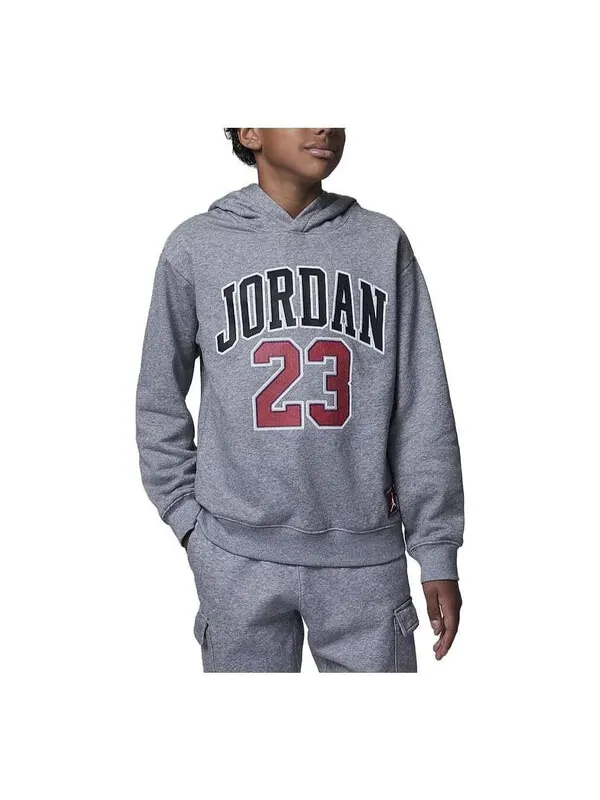 Толстовка (PS) Air Jordan Fleece Pullover Hoodie 'Grey' — изображение 1 из 1, серый