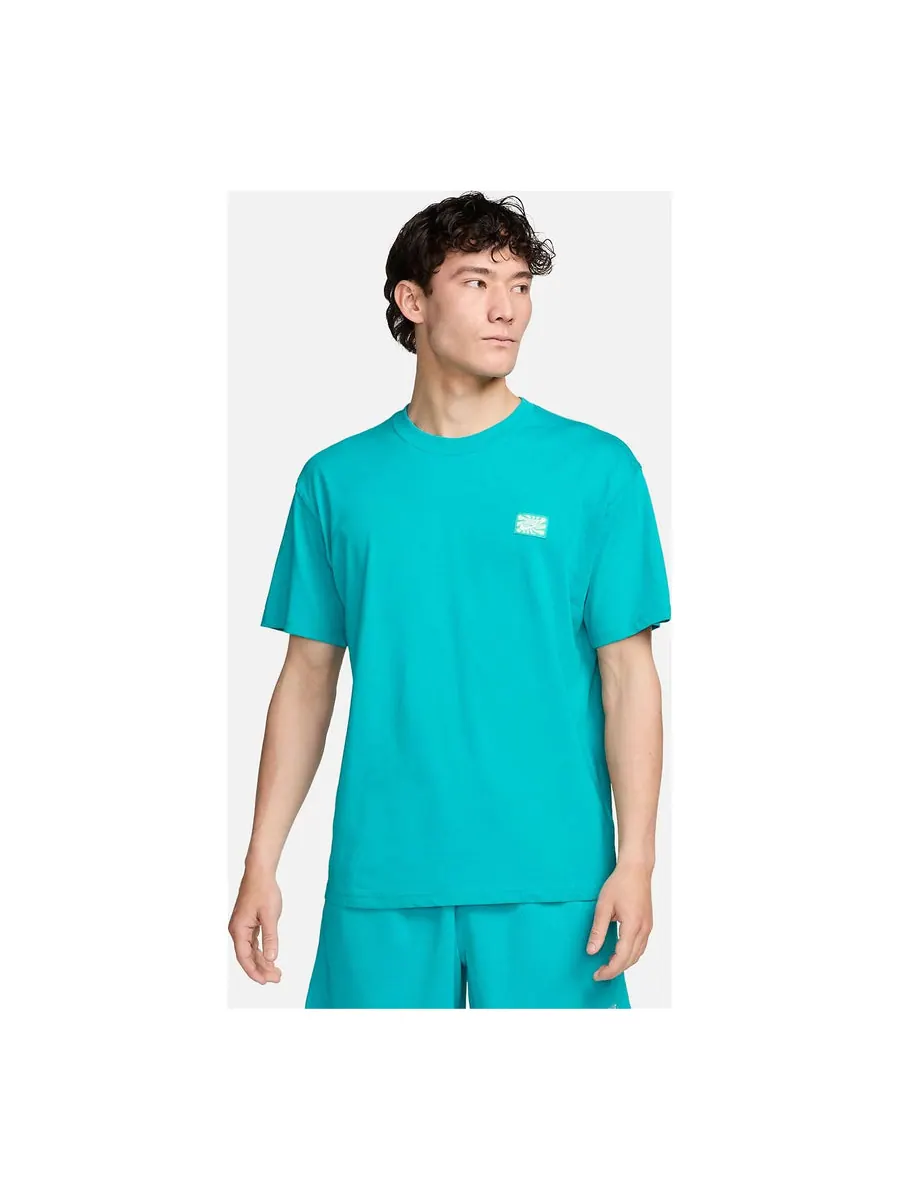 Футболка Nike Graphic T-shirt 'Teal' — изображение 1 из 5, бирюзовый