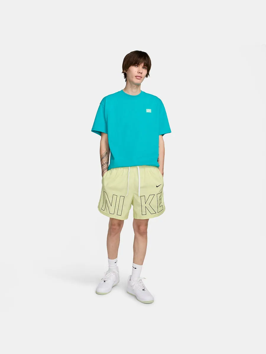 Футболка Nike Graphic T-shirt 'Teal' — изображение 5 из 5, бирюзовый