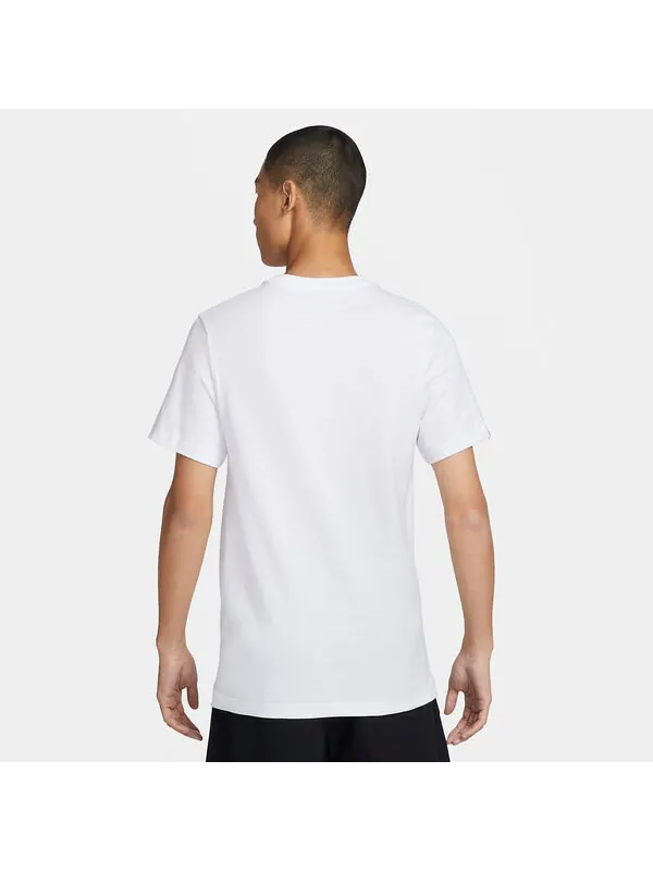 Футболка спортивная футболка Nike — изображение 2 из 2, белый/оранжевый