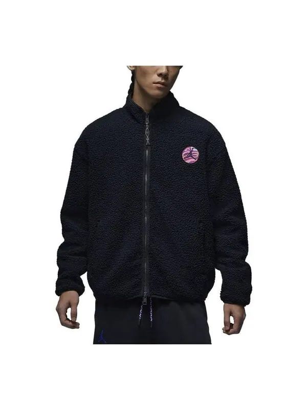 Куртка Air Jordan Fearless Full-Zip Winter Jacket 'Black' — изображение 1 из 4, черный