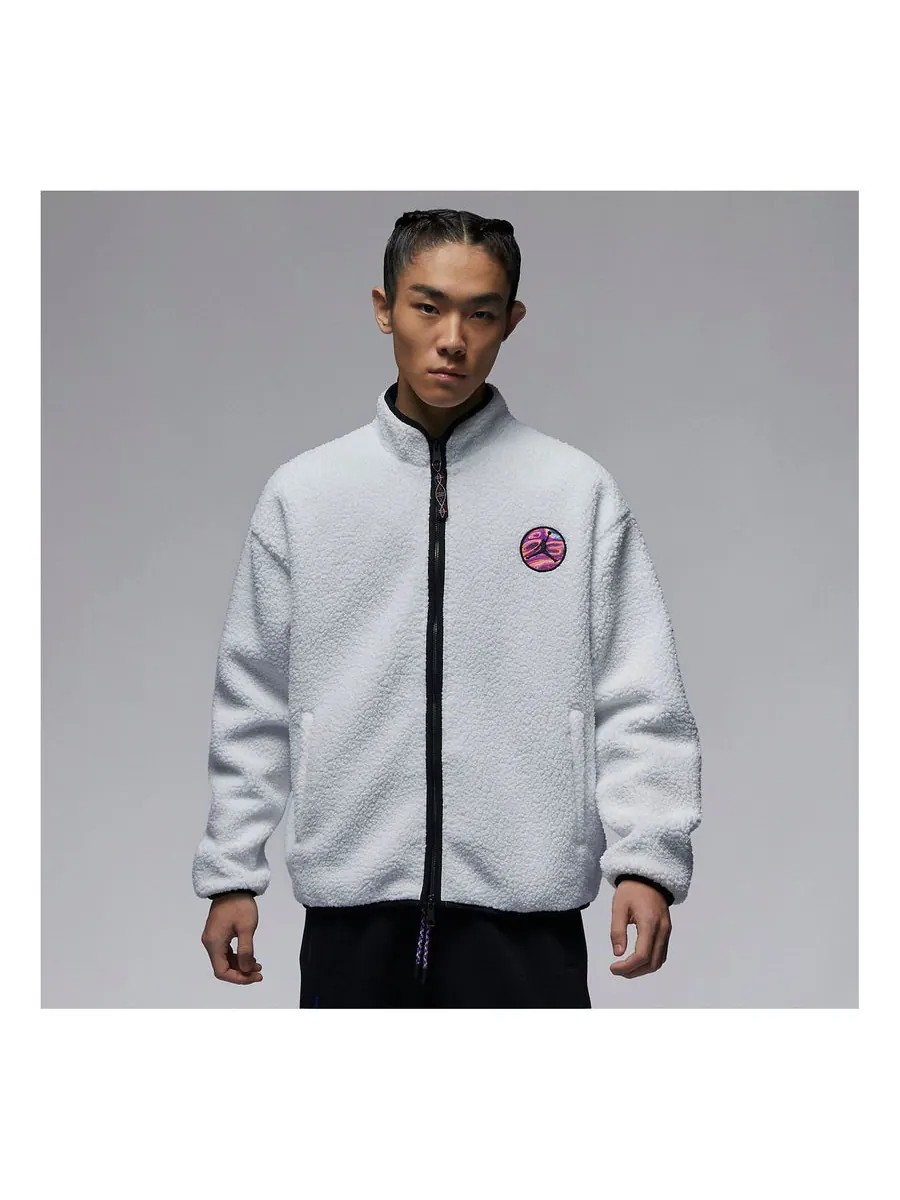 Куртка Air Jordan Fearless Full-Zip Winter Jacket 'Platinum Tint' — изображение 1 из 6, белый