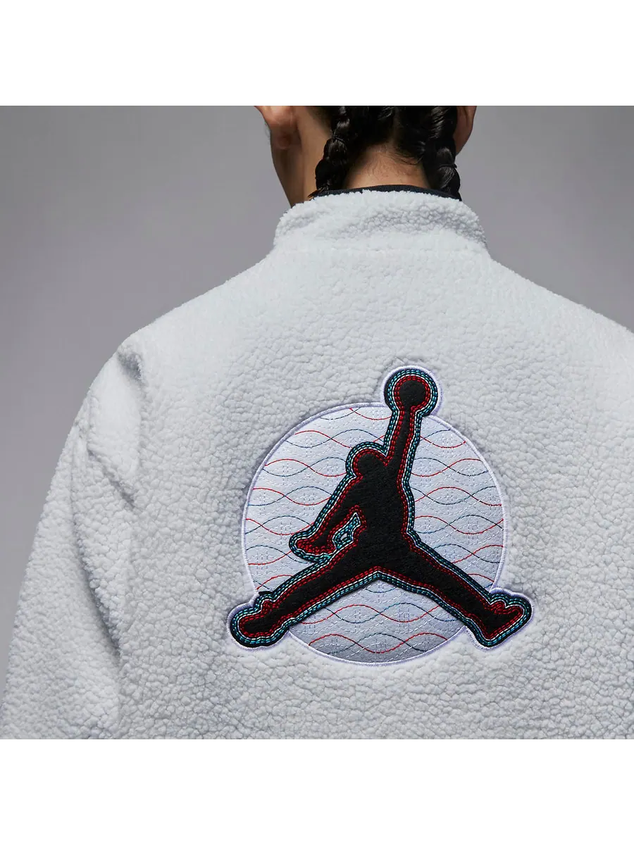 Куртка Air Jordan Fearless Full-Zip Winter Jacket 'Platinum Tint' — изображение 3 из 6, белый