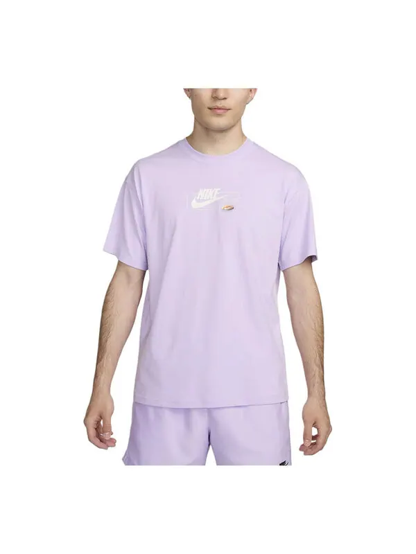 Футболка sportswear max90 t-shirt asia sizing 'violet mist' Nike — изображение 1 из 3, фиолетовый