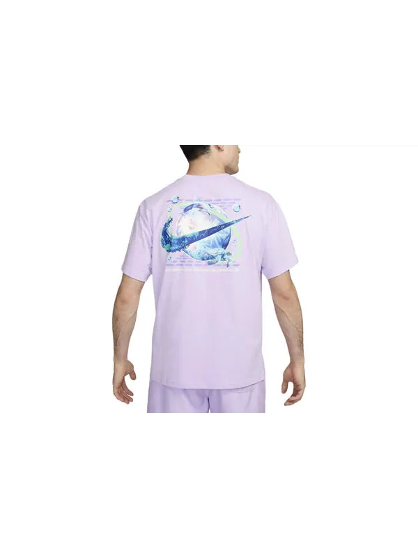 Футболка sportswear max90 t-shirt asia sizing 'violet mist' Nike — изображение 2 из 3, фиолетовый