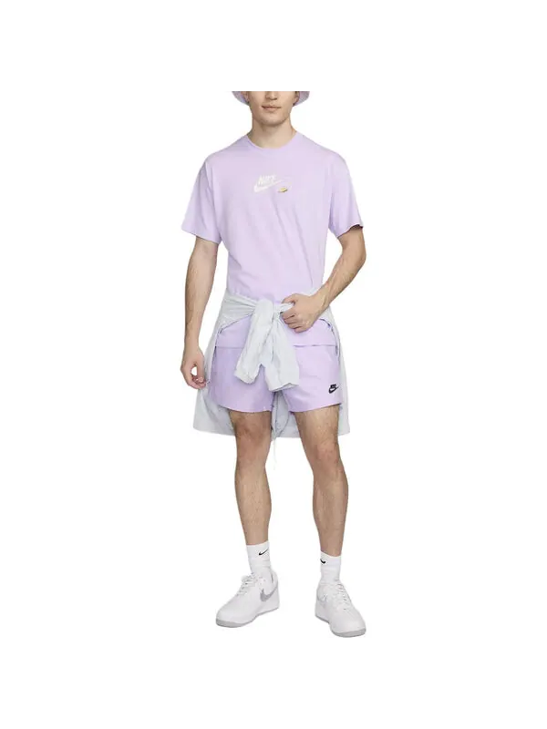 Футболка sportswear max90 t-shirt asia sizing 'violet mist' Nike — изображение 3 из 3, фиолетовый