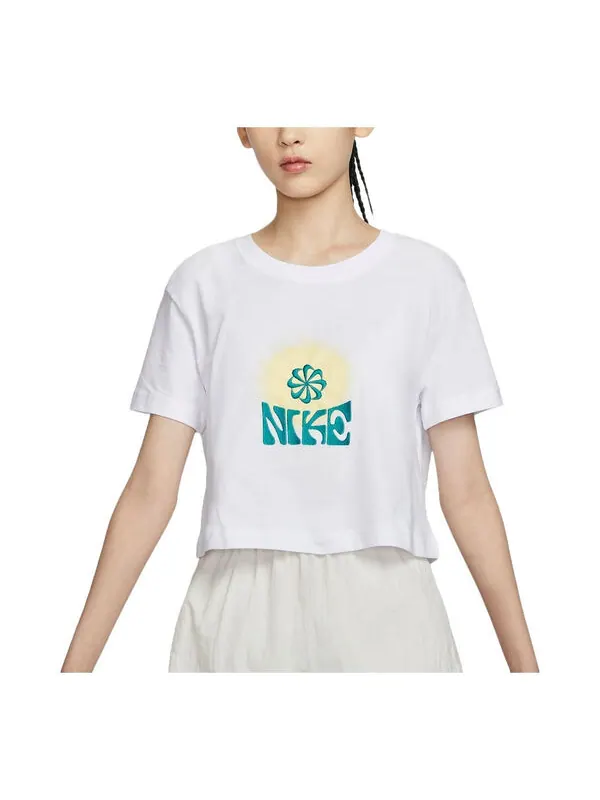 Футболка sportswear graphic t-shirt asia sizing 'white' Nike — изображение 1 из 2, белый