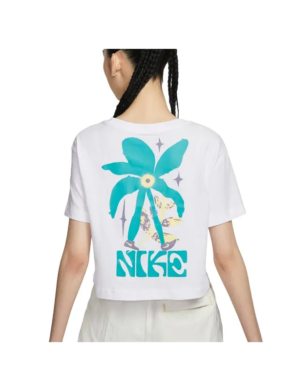 Футболка sportswear graphic t-shirt asia sizing 'white' Nike — изображение 2 из 2, белый