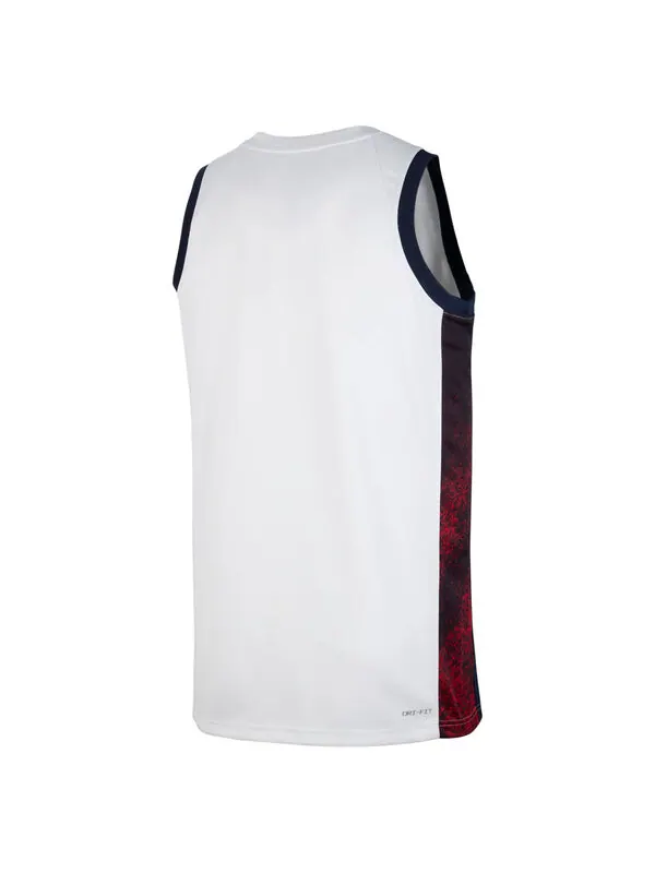 Футболка usab olympics 24 limited home баскетбольная майка Nike — изображение 3 из 3, белый/красный